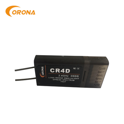 Remote Control DSSS Receiver 2.4g Rc Helicopter Receiver And Transmitter Corona CR4D