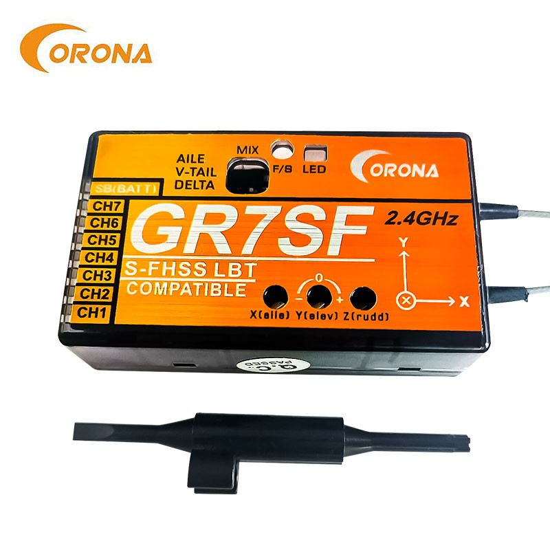 Micro Futaba S Fhss Receiver 2.4ghz Corona GR7SF